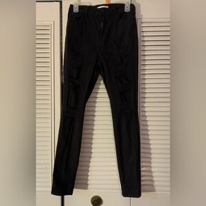 Pacsun Black Distressed High rise Skinny Jeans Women’s Size 28